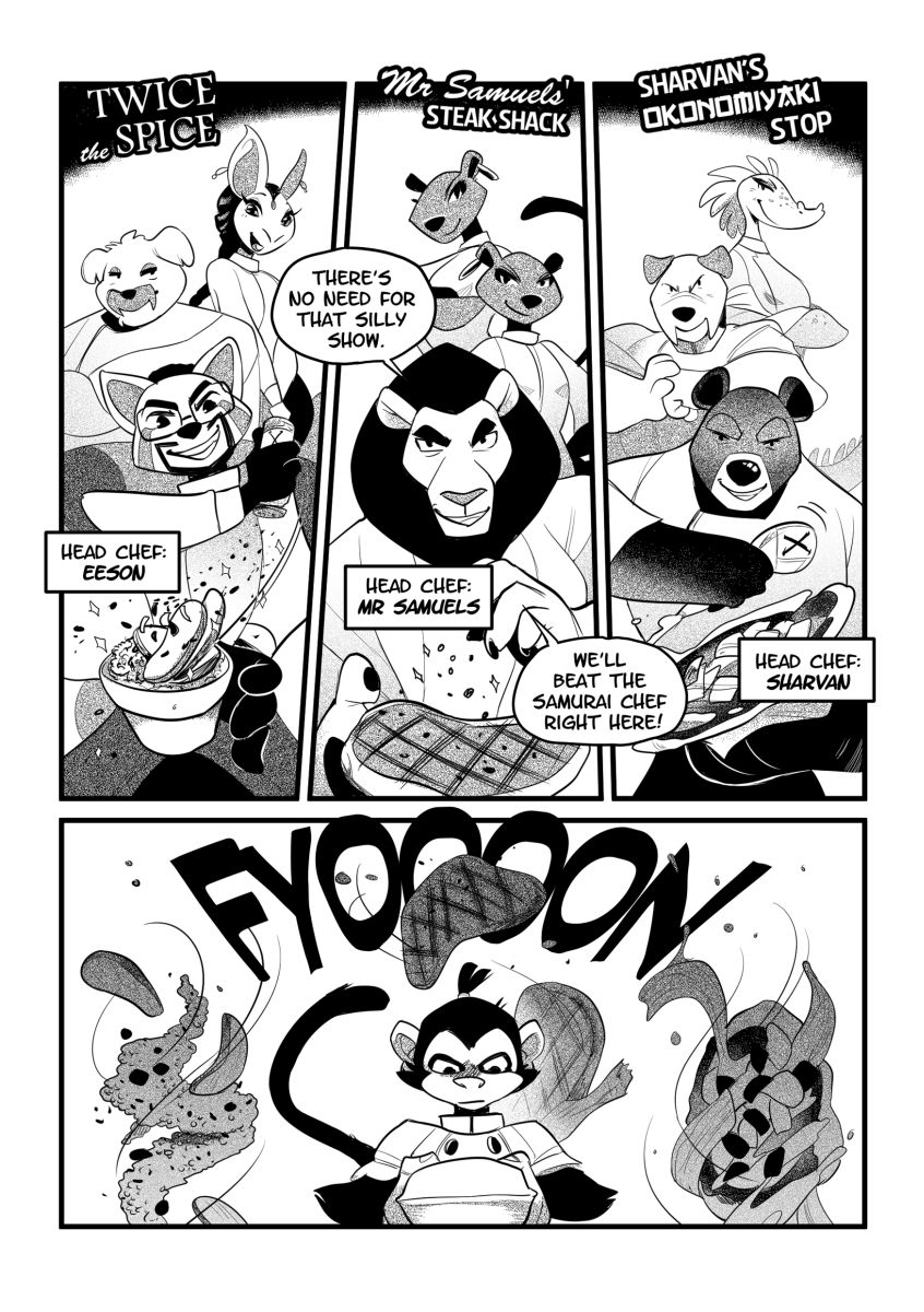 Samurai Chef Ambush page 2
