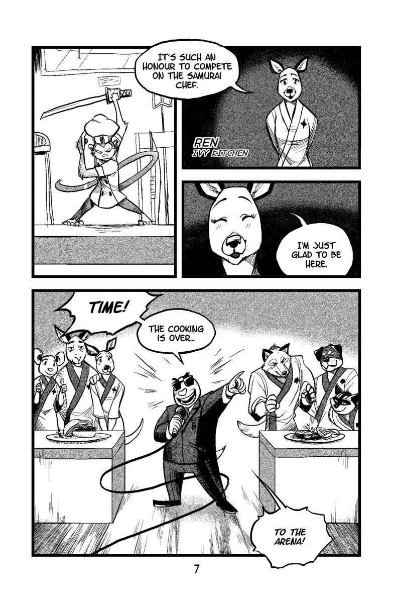 Samurai Chef page 7