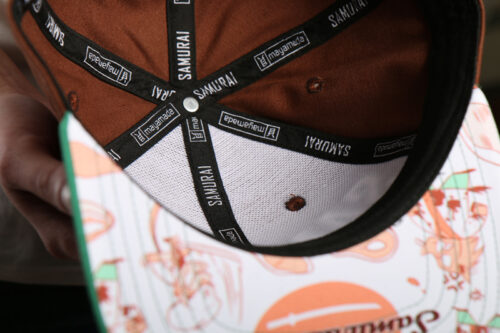 Samurai Snapback Detail Brown