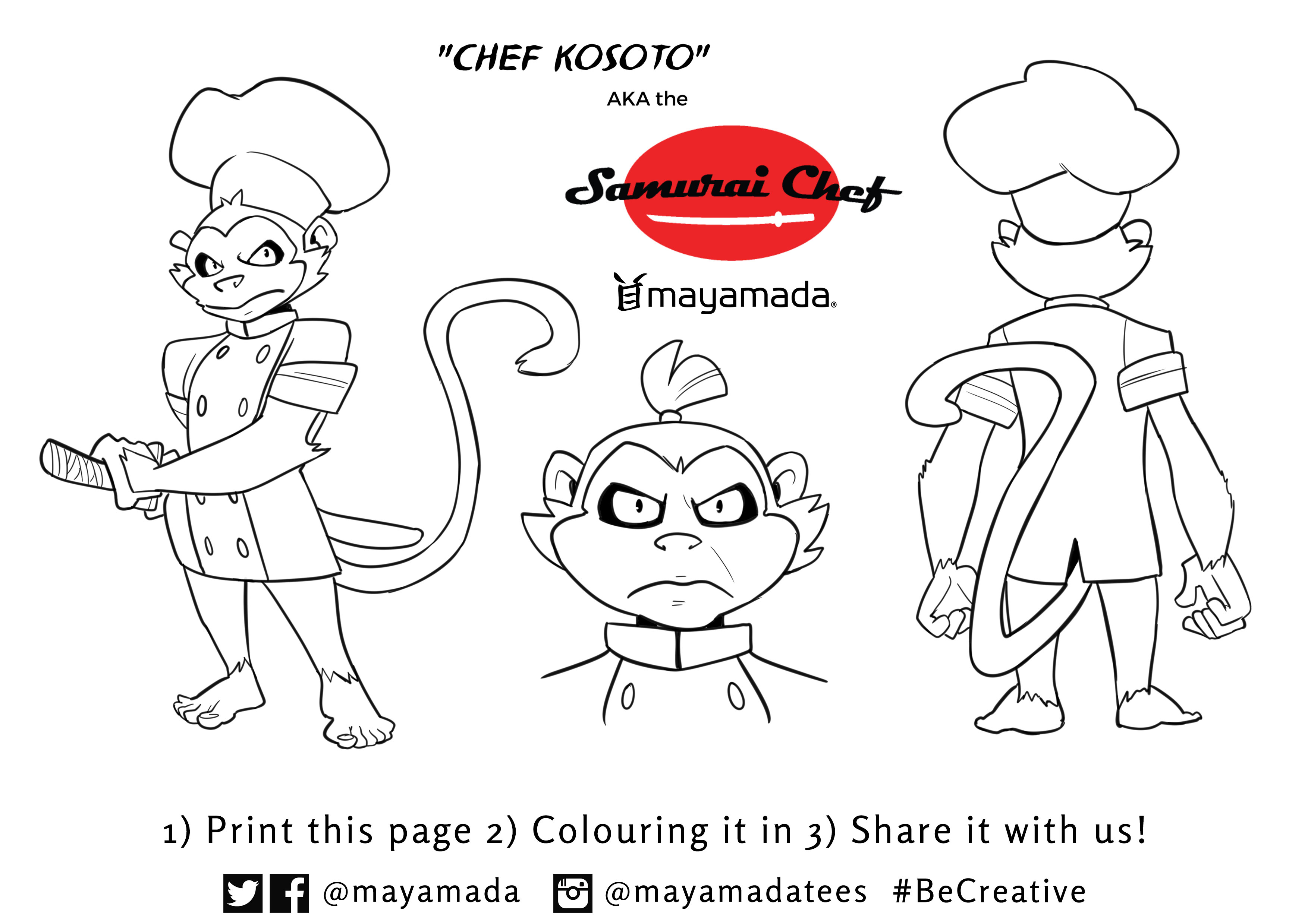 colouring-chef