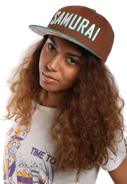 Samurai Snapback Brown - mayamada