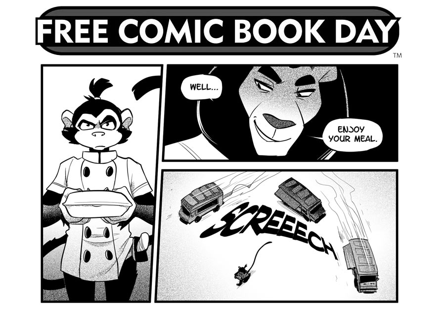 Free Comic Book Day Samurai Chef - mayamada